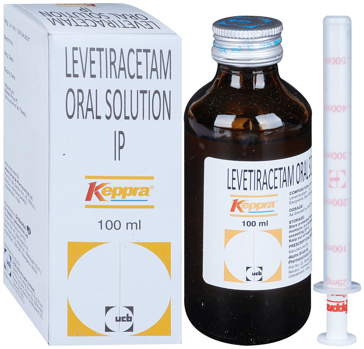 Keppra 100mg Syrup