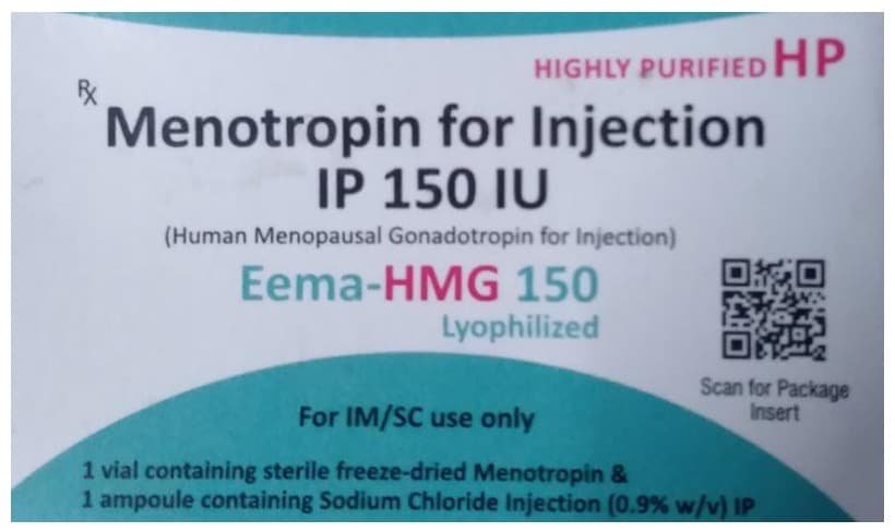 Eema Hmg 150IU Injection