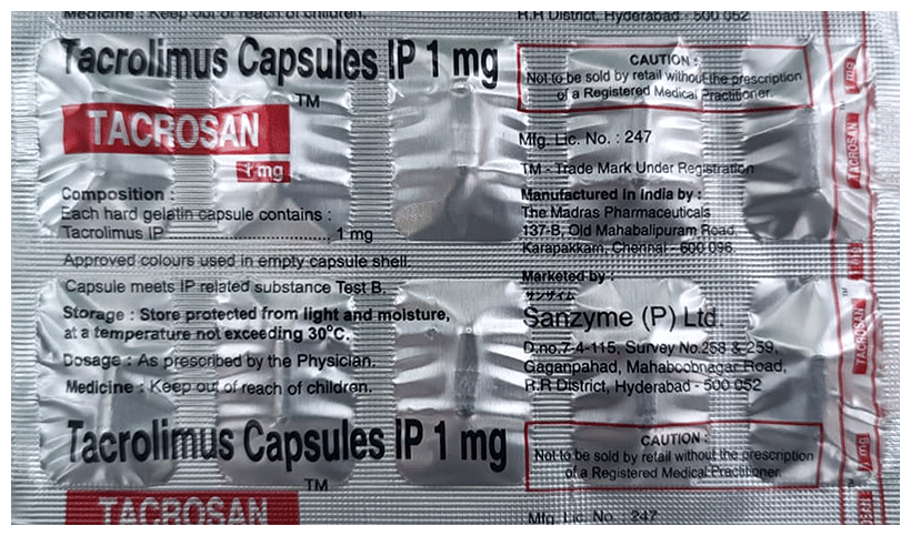 Tacrosan 1mg Capsule