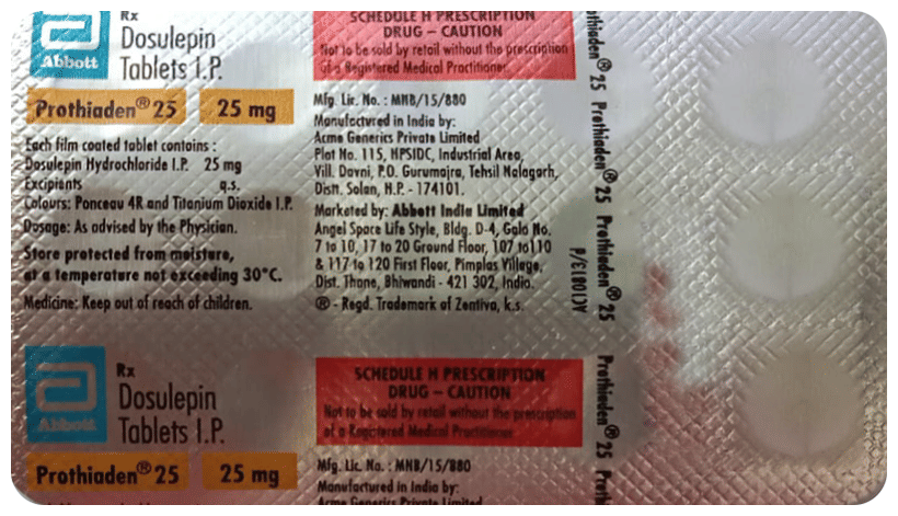 Prothiaden Tablet