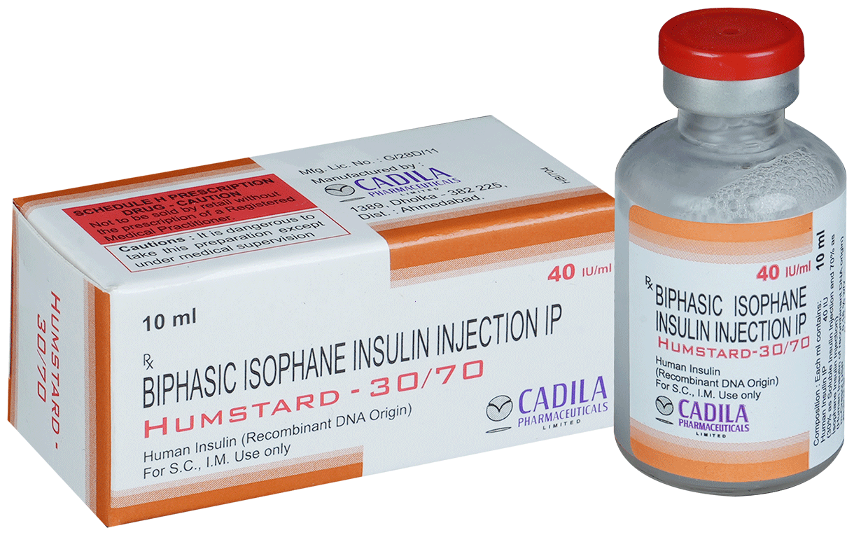 Humstard 30/70 Solution for Injection 40IU/ml