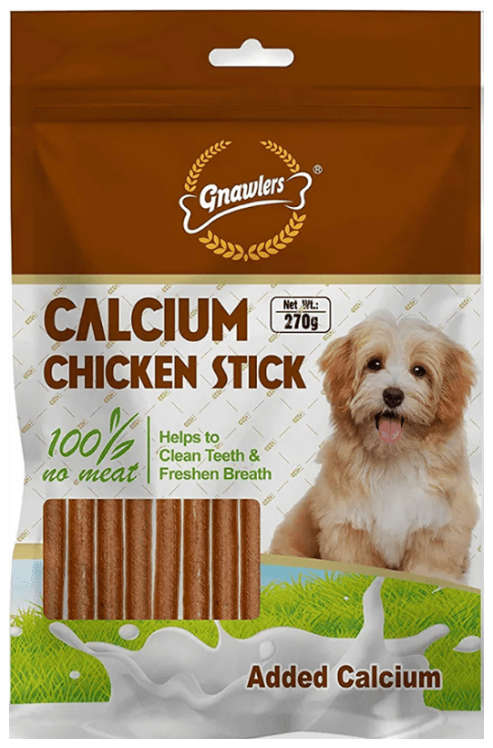 Gnawlers Calcium Chicken Stick Dog