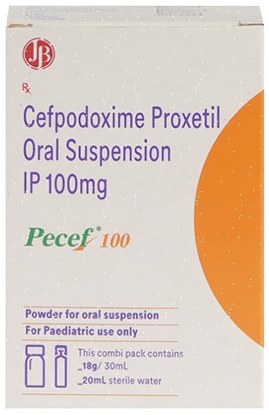 Pecef 100 Powder For Oral Suspension