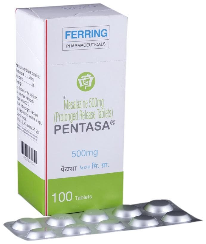 Pentasa 500mg Tablet PR