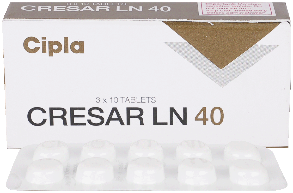 Cresar LN 10mg/40mg Tablet