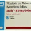 Abvida-M 50mg/500mg Eazy Glide Tablet