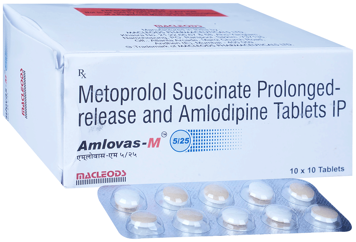Amlovas-M 5/25 Tablet PR