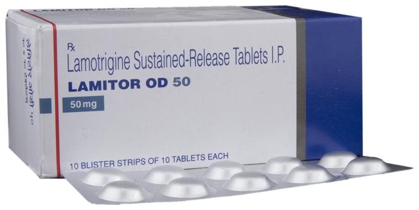 Lamitor OD 50 Tablet SR