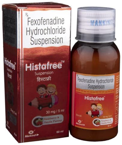 Histafree Suspension Raspberry & Vanilla