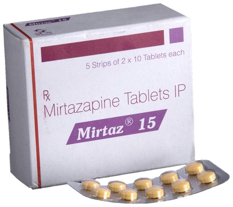 Mirtaz 15 Tablet