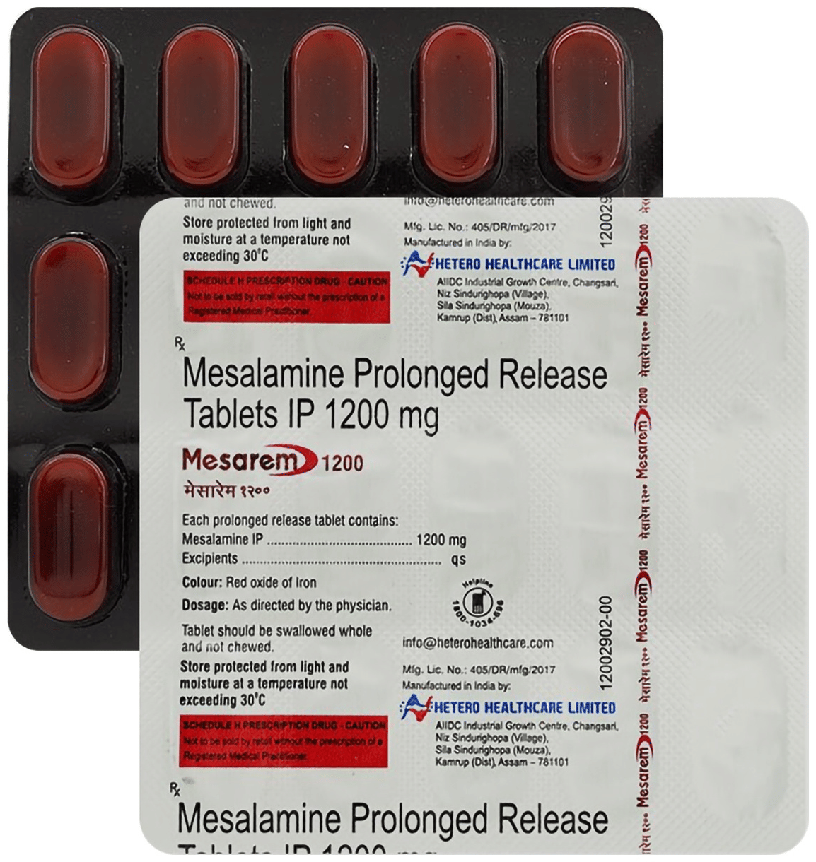 Mesarem 1200 Tablet PR