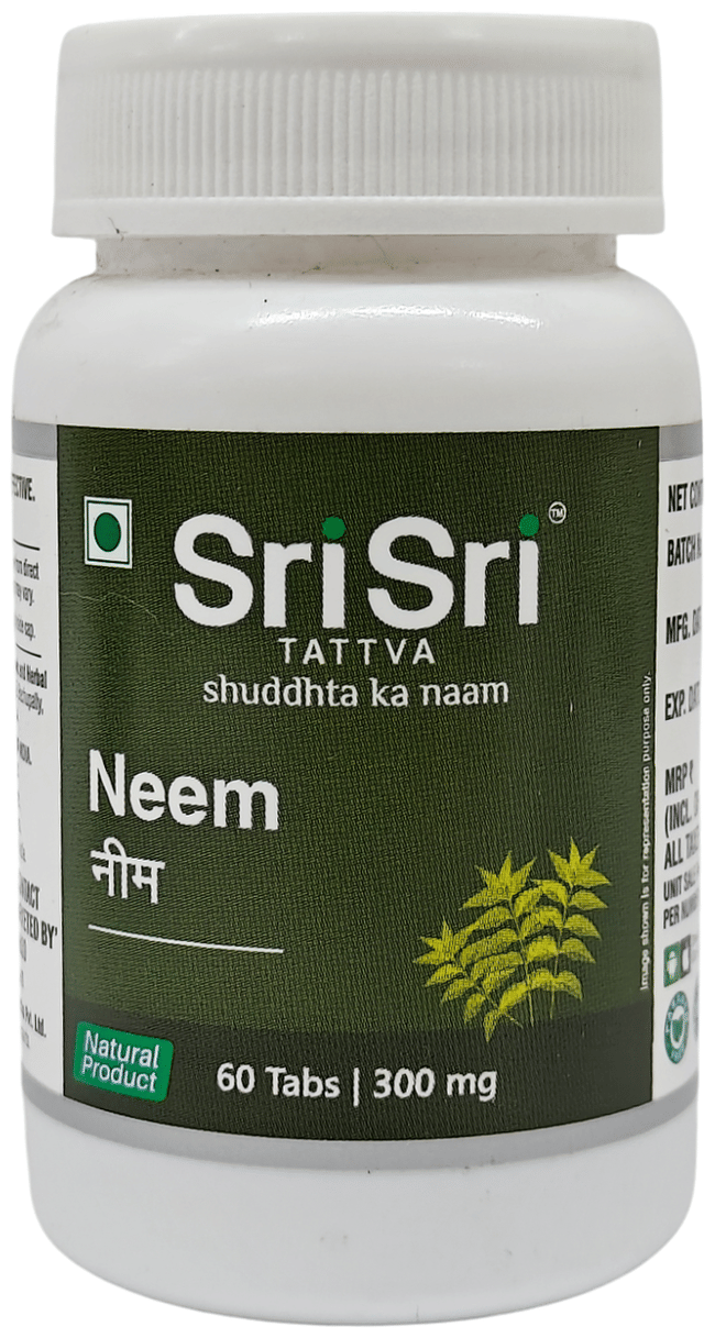 Sri Sri Tattva Neem 300mg Tablet