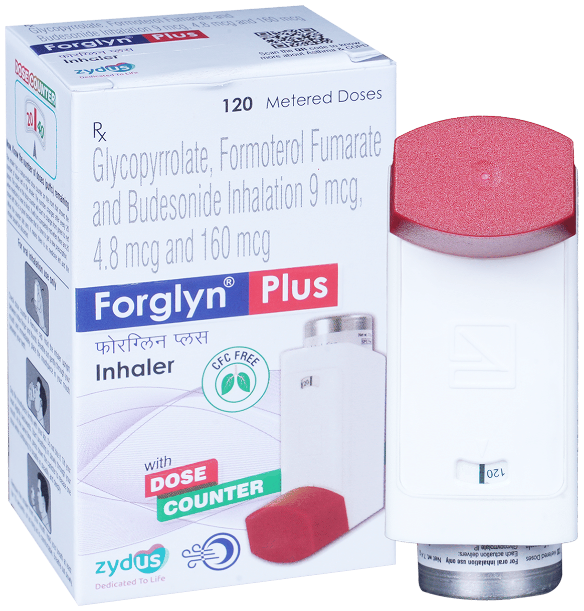 Forglyn Plus Inhaler CFC Free
