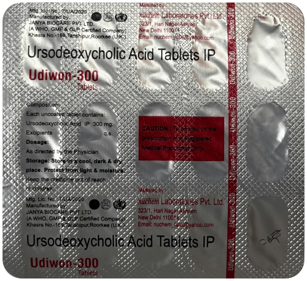 Udiwon 300 Tablet