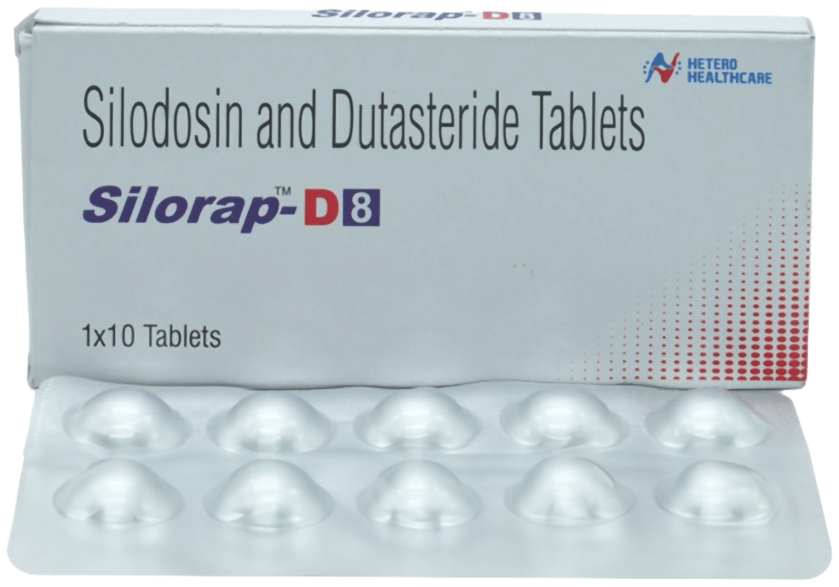 Silorap D 8mg/0.5mg Tablet