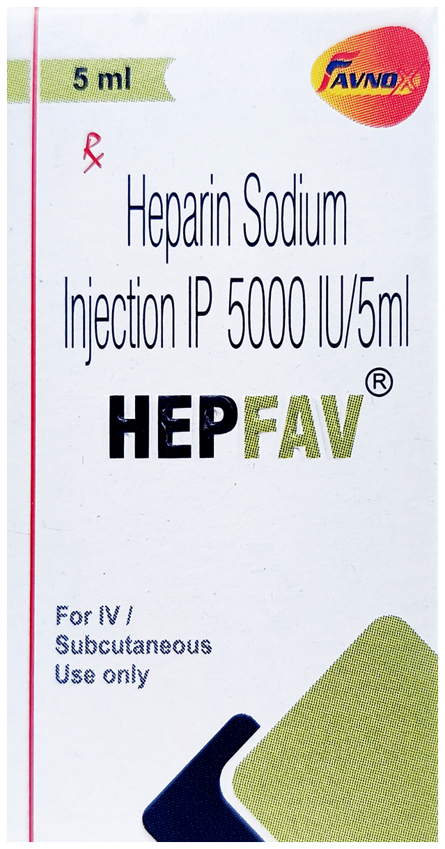 Hepfav 5000IU Injection