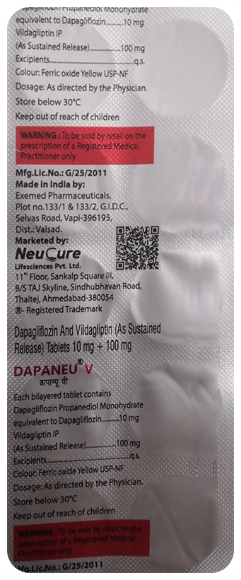 Dapaneu V Tablet SR