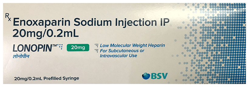 Lonopin 20mg Injection