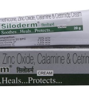 Siloderm Cream with Calamine, Dimethicone and Zinc Oxide