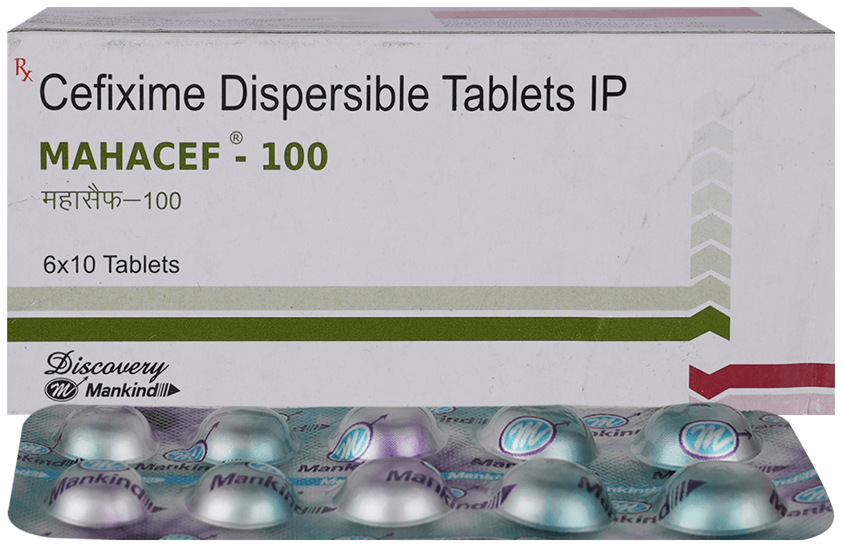 Mahacef 100mg Tablet