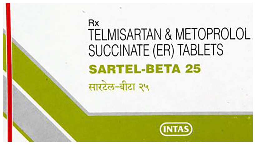 Sartel-Beta 25 Tablet ER