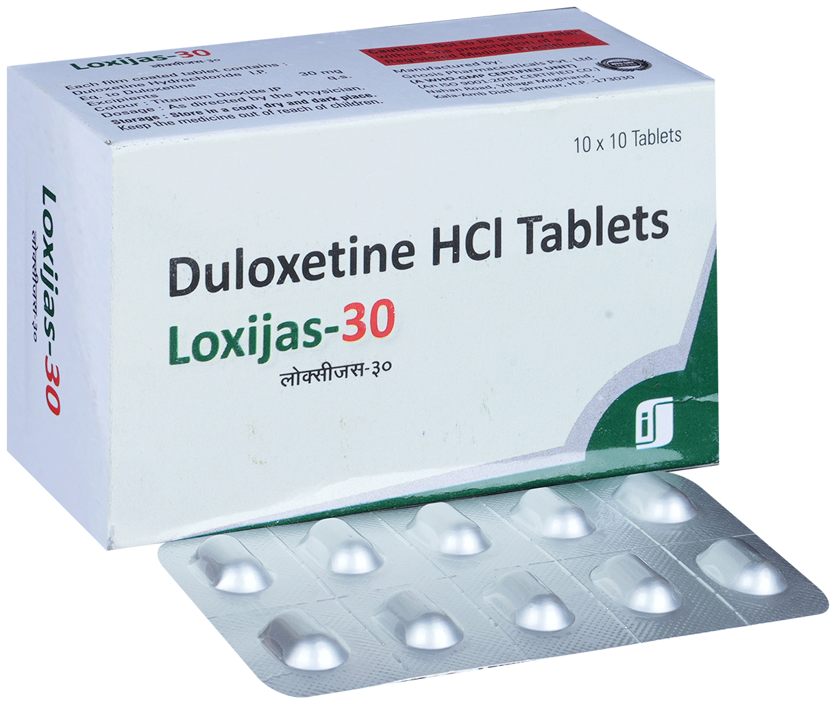 Loxijas 30mg Tablet