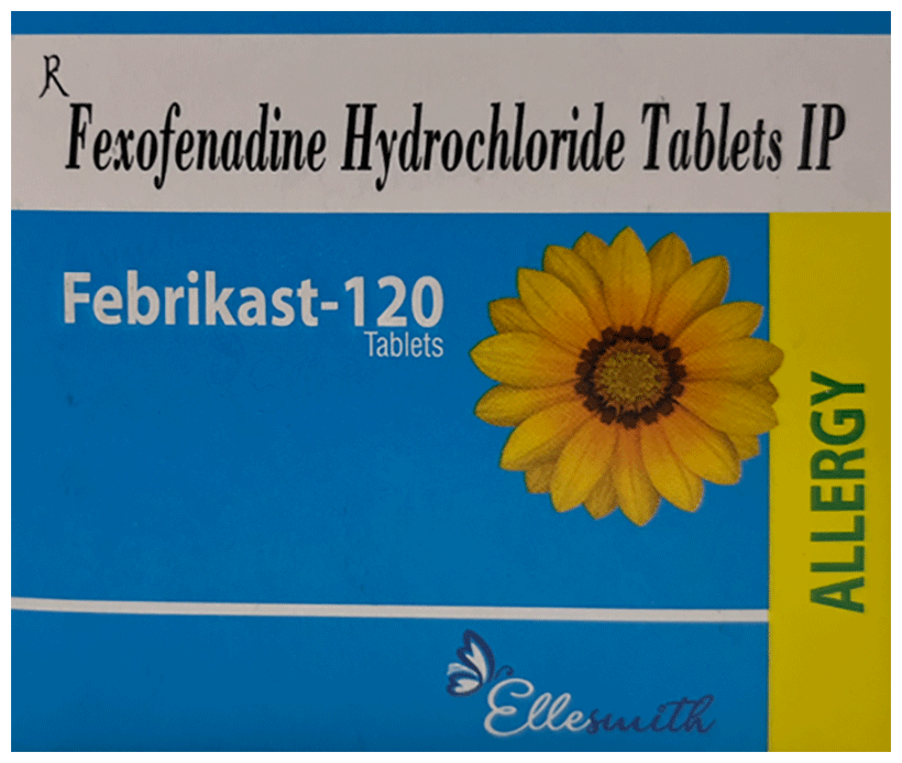 Febrikast 120mg Tablet