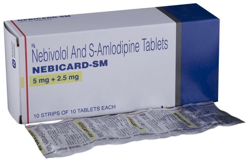Nebicard-SM Tablet
