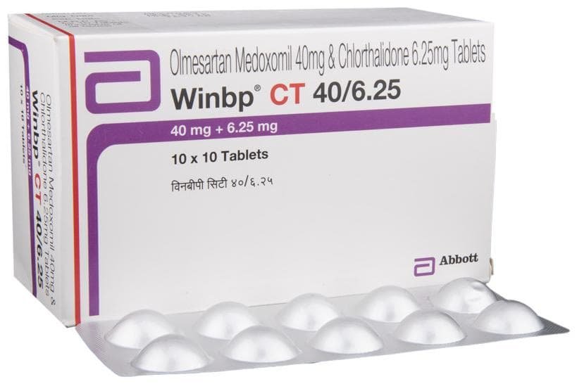 Winbp CT 40/6.25 Tablet