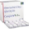 Cetapin V 0.3mg Tablet SR