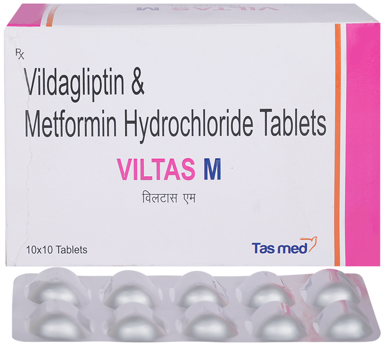 Viltas M 500mg/50mg Tablet