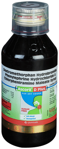 Ascoril D Plus Syrup Sugar Free