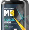 MuscleBlaze Fish Oil 1000mg | For Heart, Brain, Joint, Eyes & Immunity | Soft Gelatin Capsule