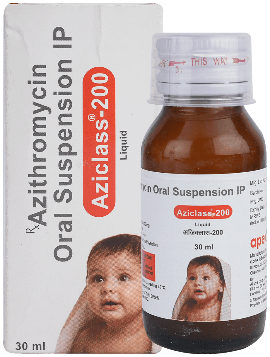 Aziclass 200mg Syrup