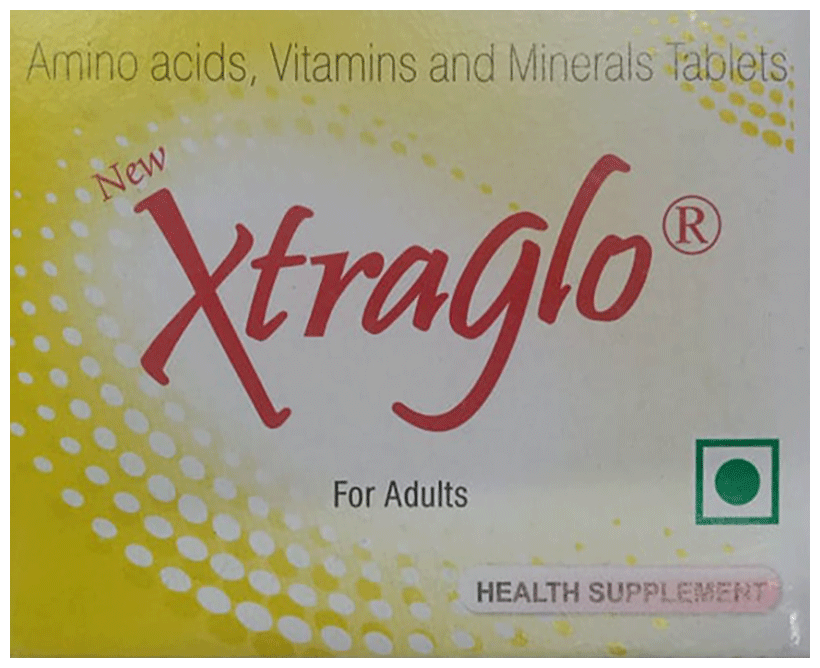 New Xtraglo Tablet with Amino Acids, Vitamins & Minerals