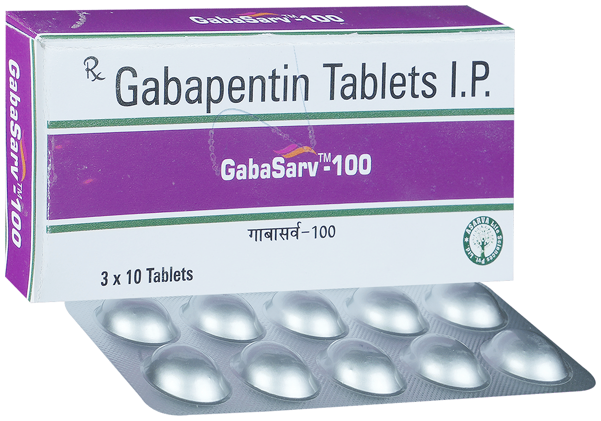 Gabasarv 100 Tablet