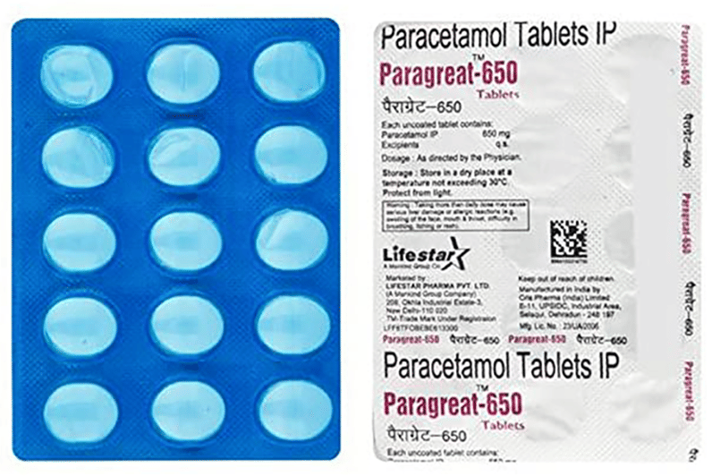 Paragreat 650mg Tablet
