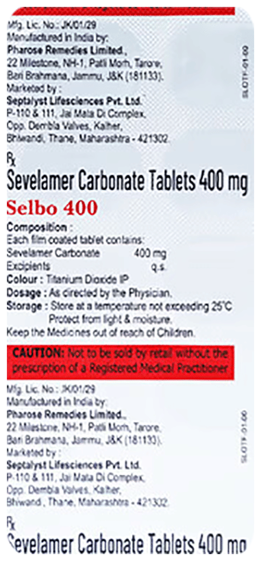 Selbo 400mg Tablet