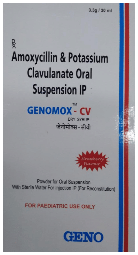 Genomox-CV Dry Syrup Strawberry