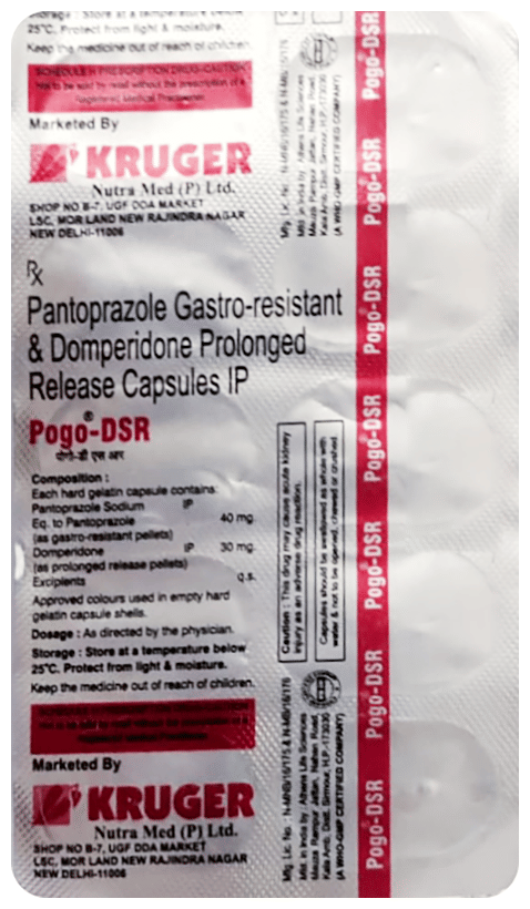 Pogo DSR 30mg/40mg Capsule