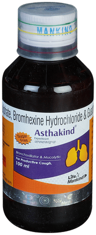 Asthakind Expectorant Sugar Free