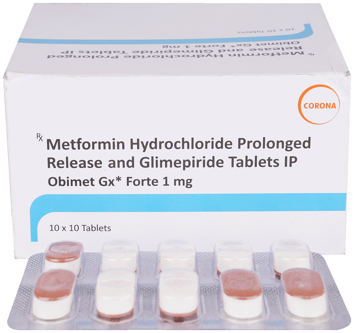 Obimet GX Forte 1mg Tablet PR