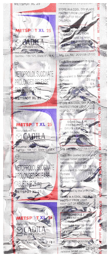 Metspot XL 25 Tablet