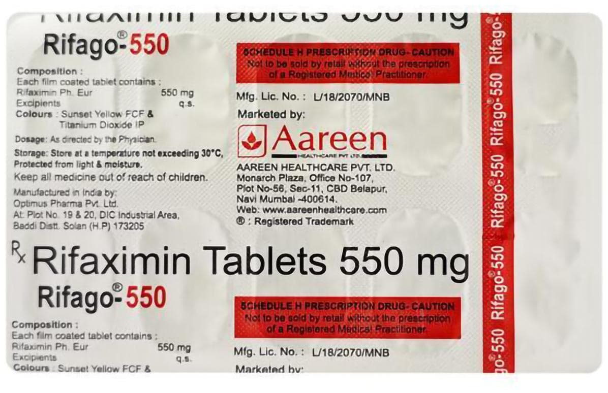 Rifago 550mg Tablet
