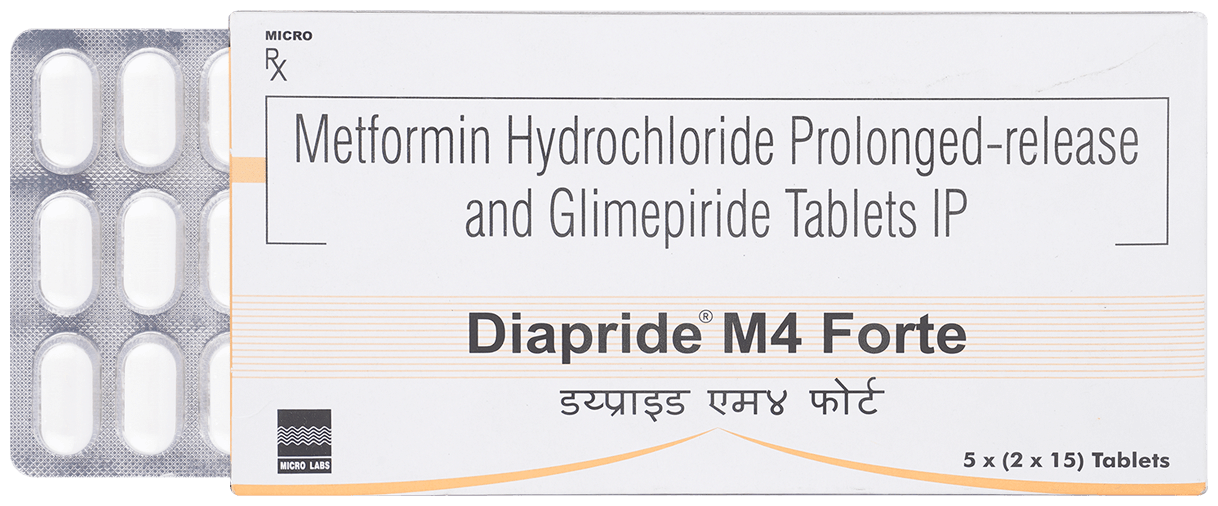 Diapride M4 Forte Tablet PR