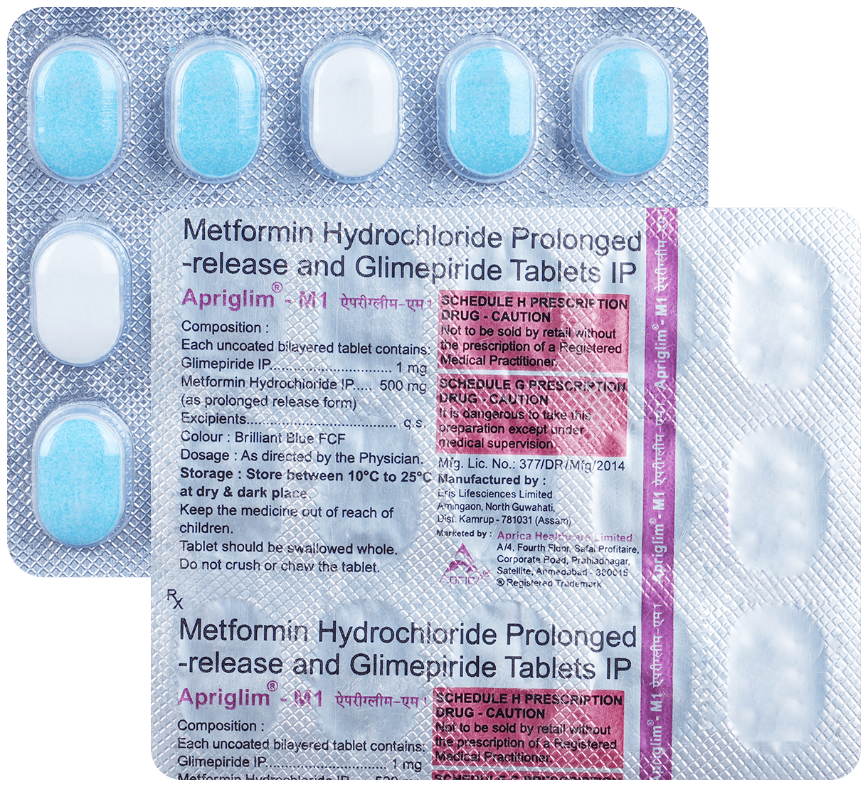 Apriglim-M1 Tablet PR