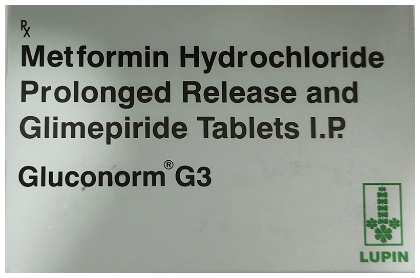 GlUcOnorm-G 3 Tablet PR