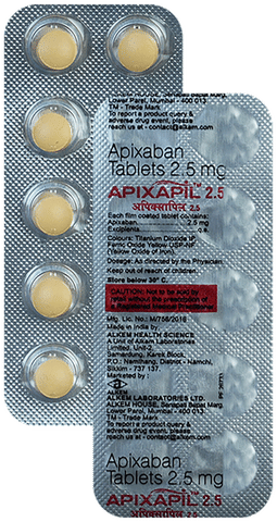 Apixapil 2.5 Tablet