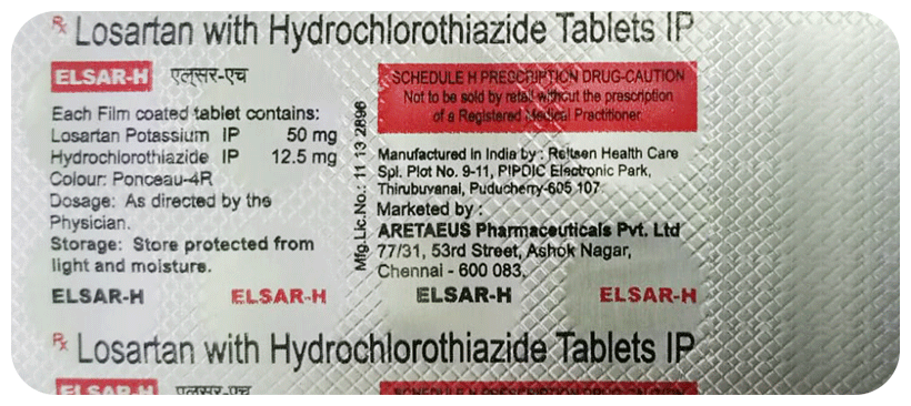 Elsar H Tablet