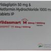 Vildasmart M 1000mg/50mg Tablet